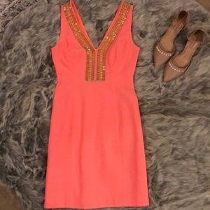 Lily Pulitzer Hot Coral dress